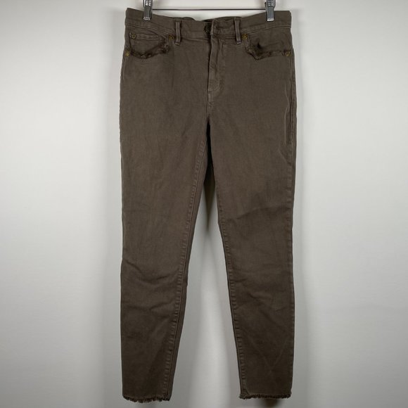 True Religion Super Skinny Crop Capri Jeans sz 31 - Picture 4 of 10